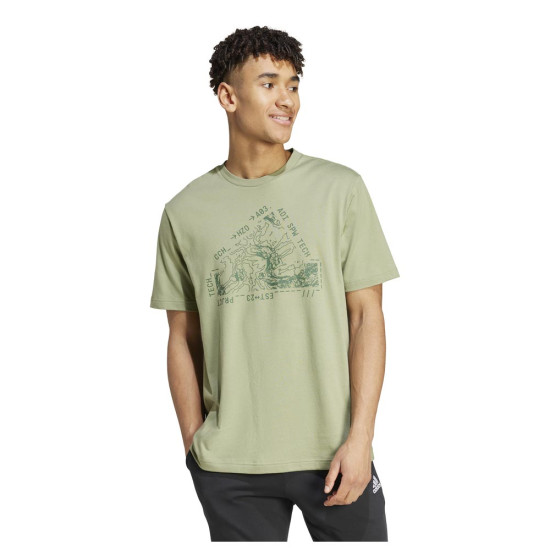 Adidas Ανδρική κοντομάνικη μπλούζα City Escape Landscape Graphic Tee